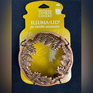 Yankee Candle Acorn Illuma Lid Jar Topper Fall Autumn